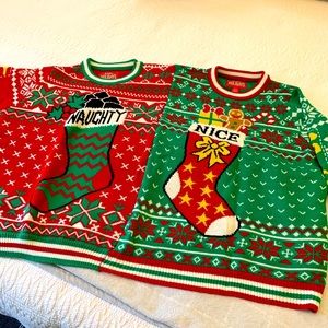 Double Christmas sweater!